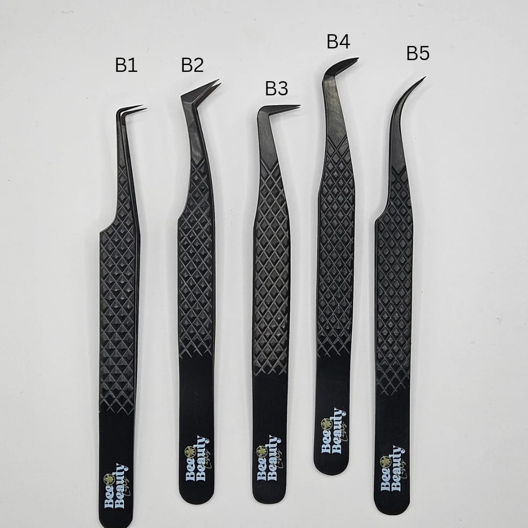 Fibre grip tweezers